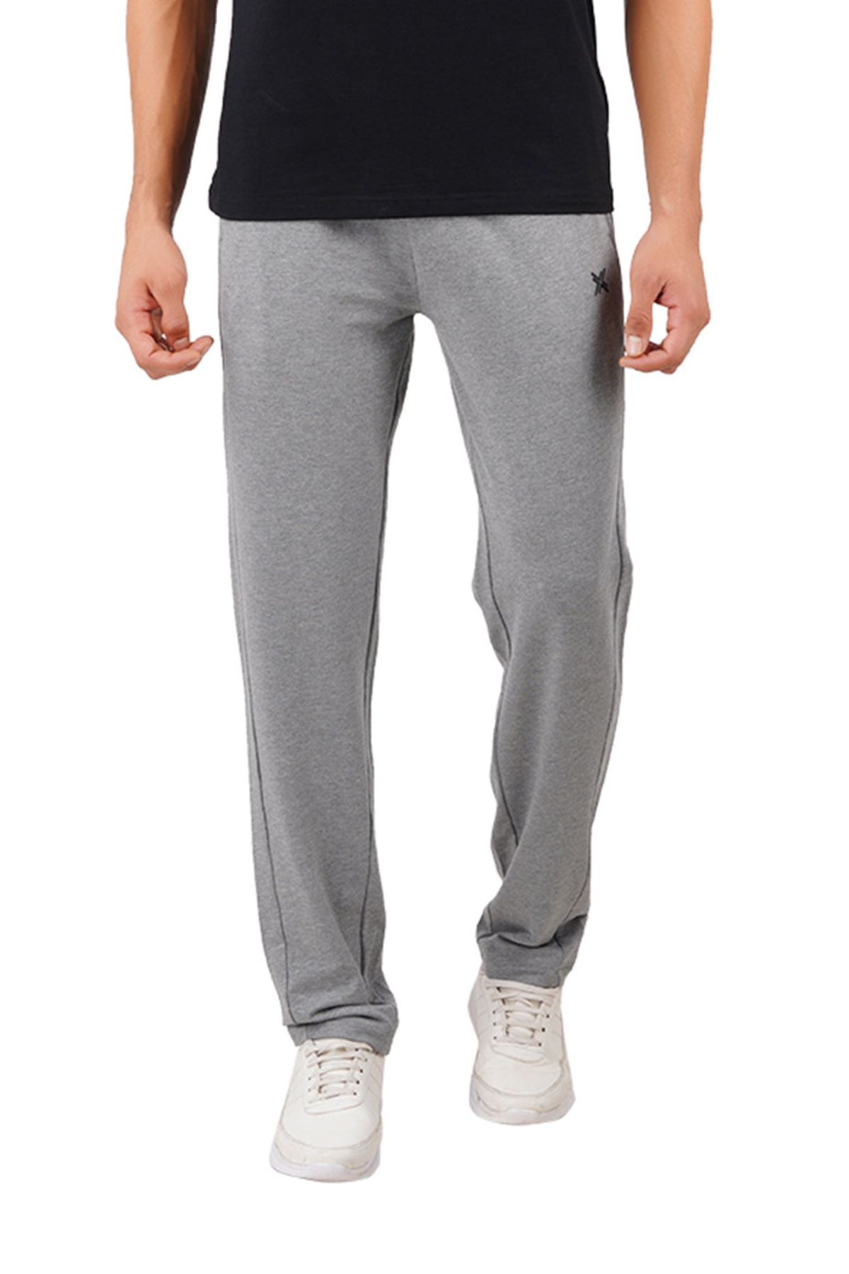 Grey Bamboo & Organic Cotton Stretch Fit Track Pants Men