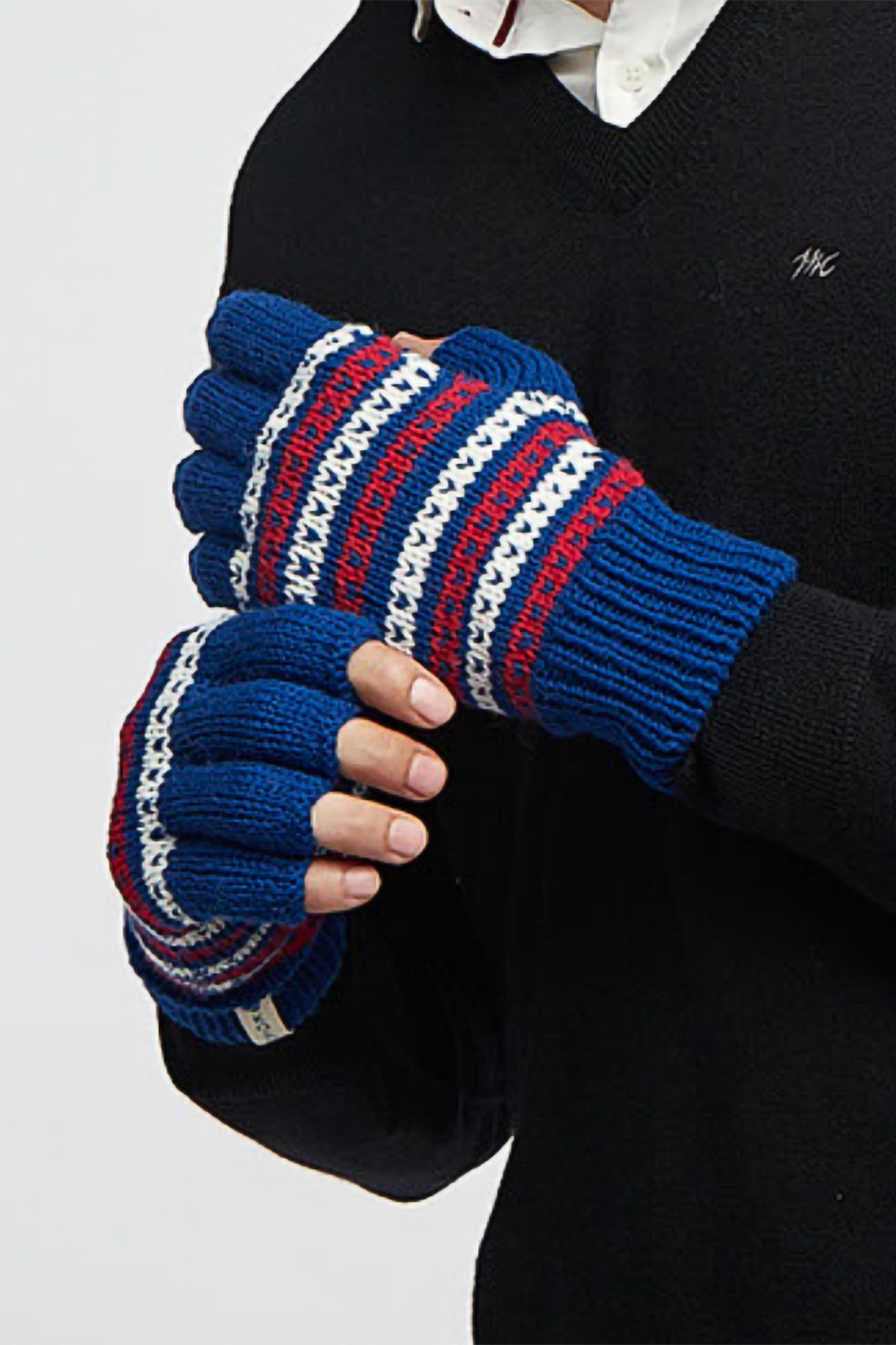 Photography Gloves For Men Navy