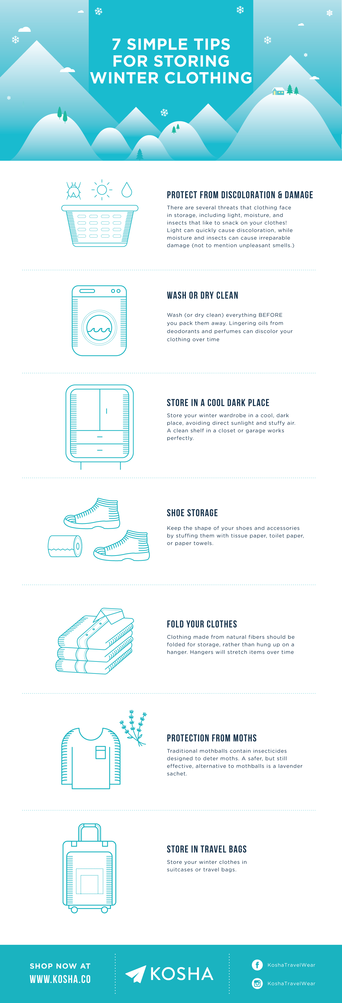 Helpful Tips for Storing Winter Clothes Off-Season