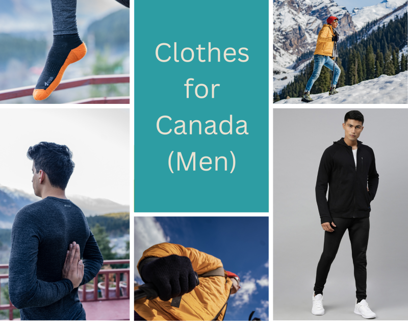 Canada packing list for male students
