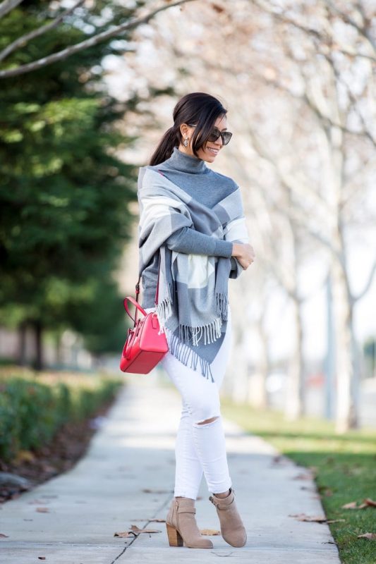 Knit turtleneck winter women wear