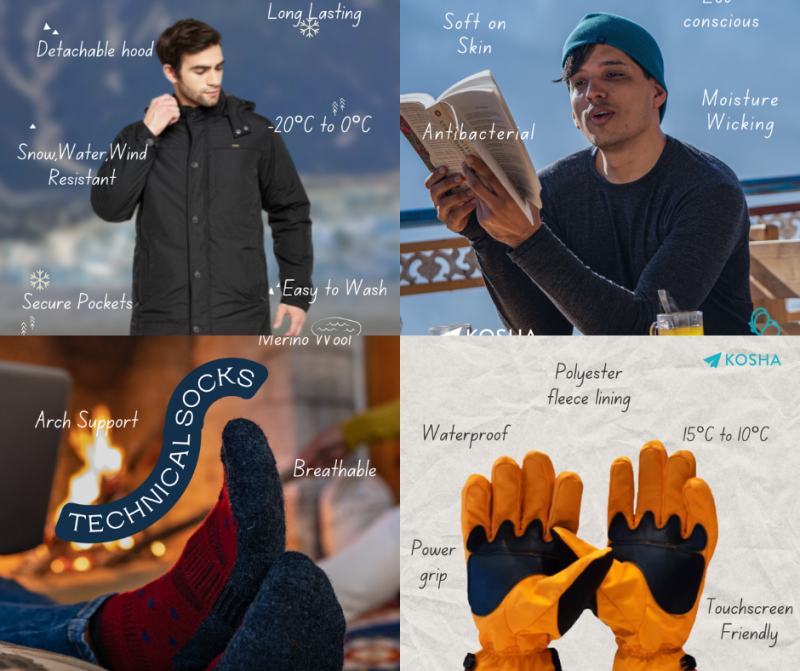 what to wear in Ladakh in winter for men