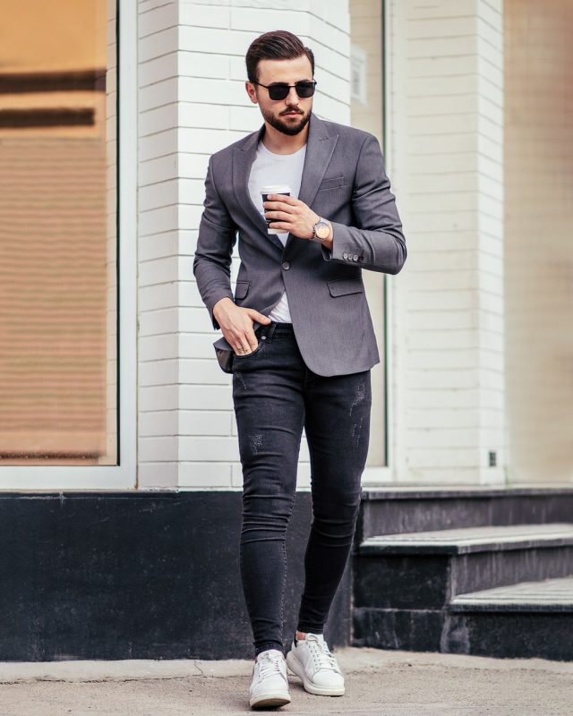 how to dress business casual in winter outfit for men 