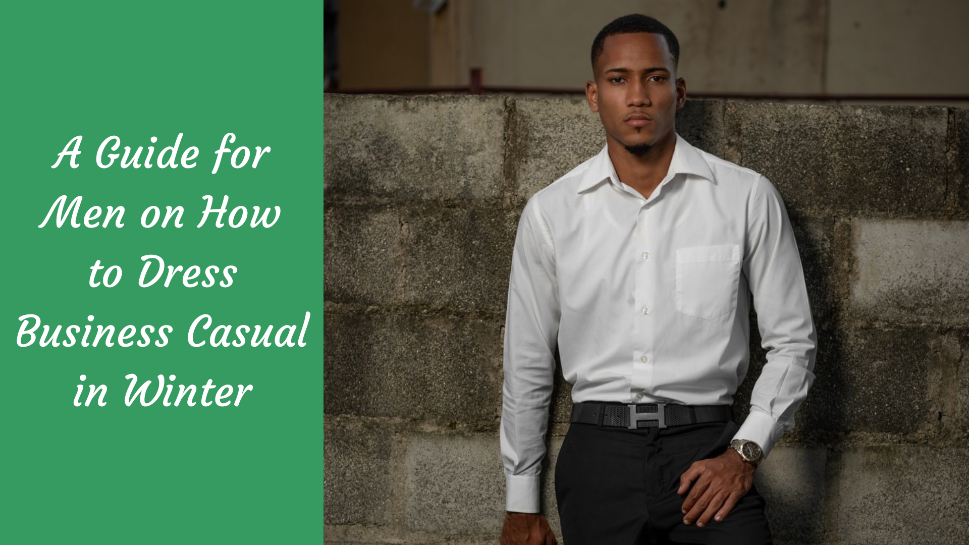 how to dress business casual in winter cover pic