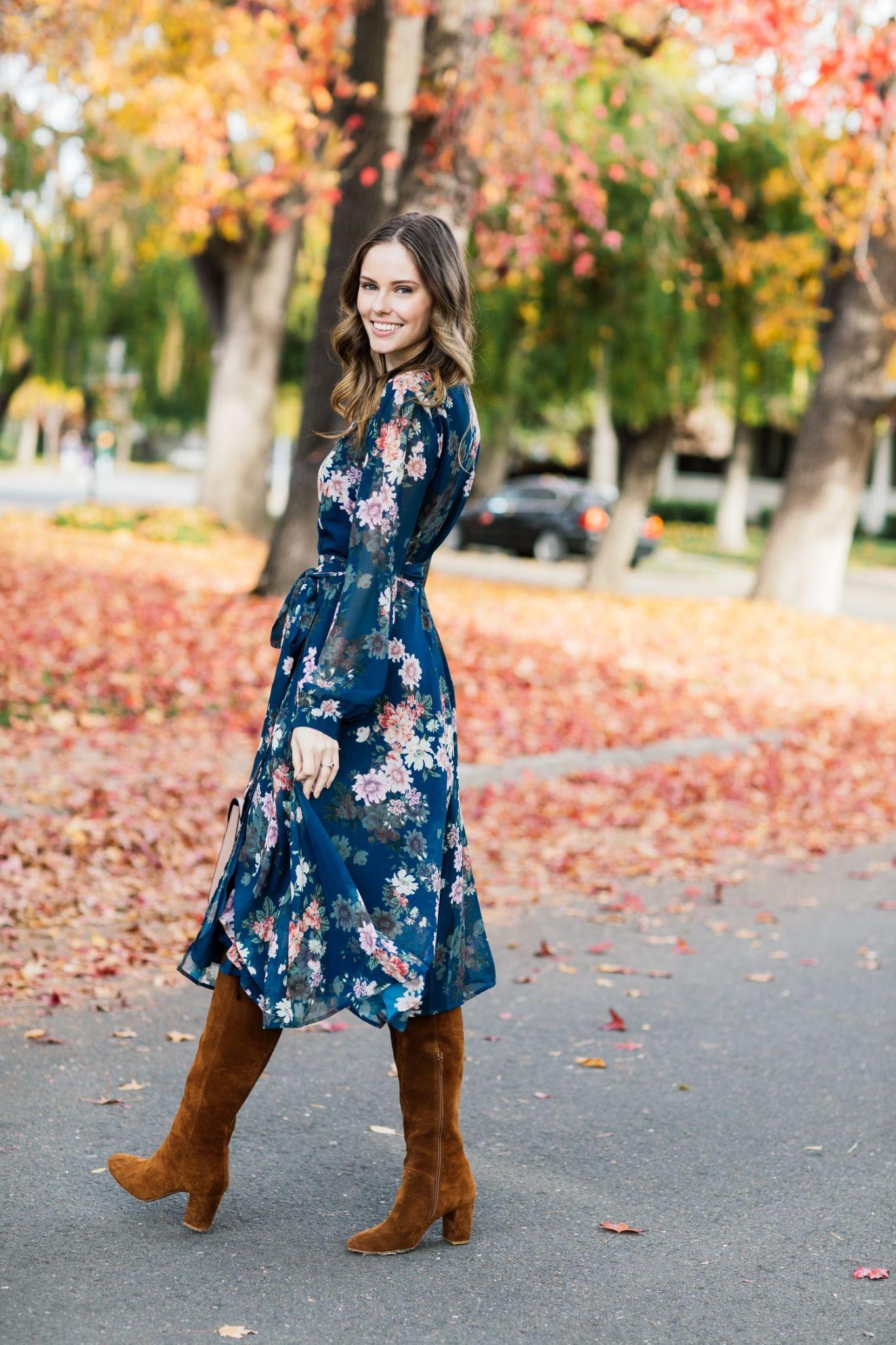 winter birthday floral outfit