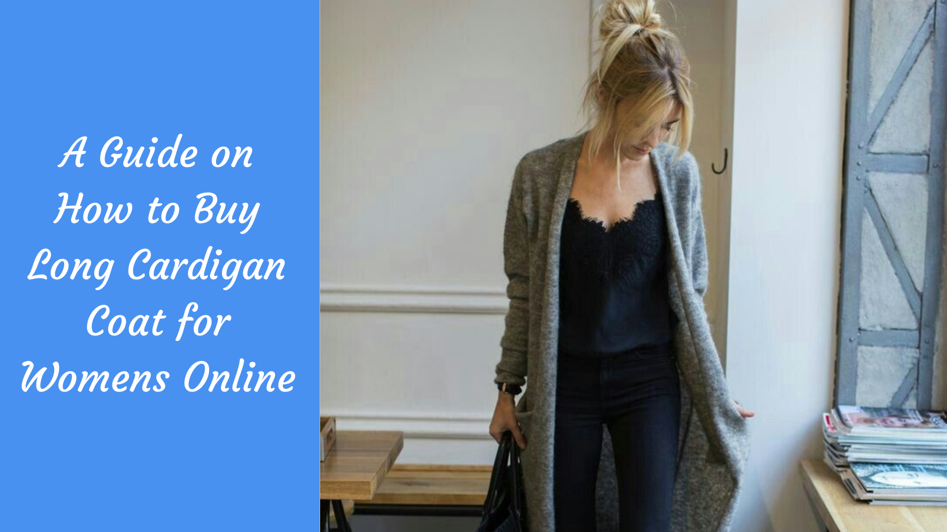 buy long cardigan coat for womens online article cover image
