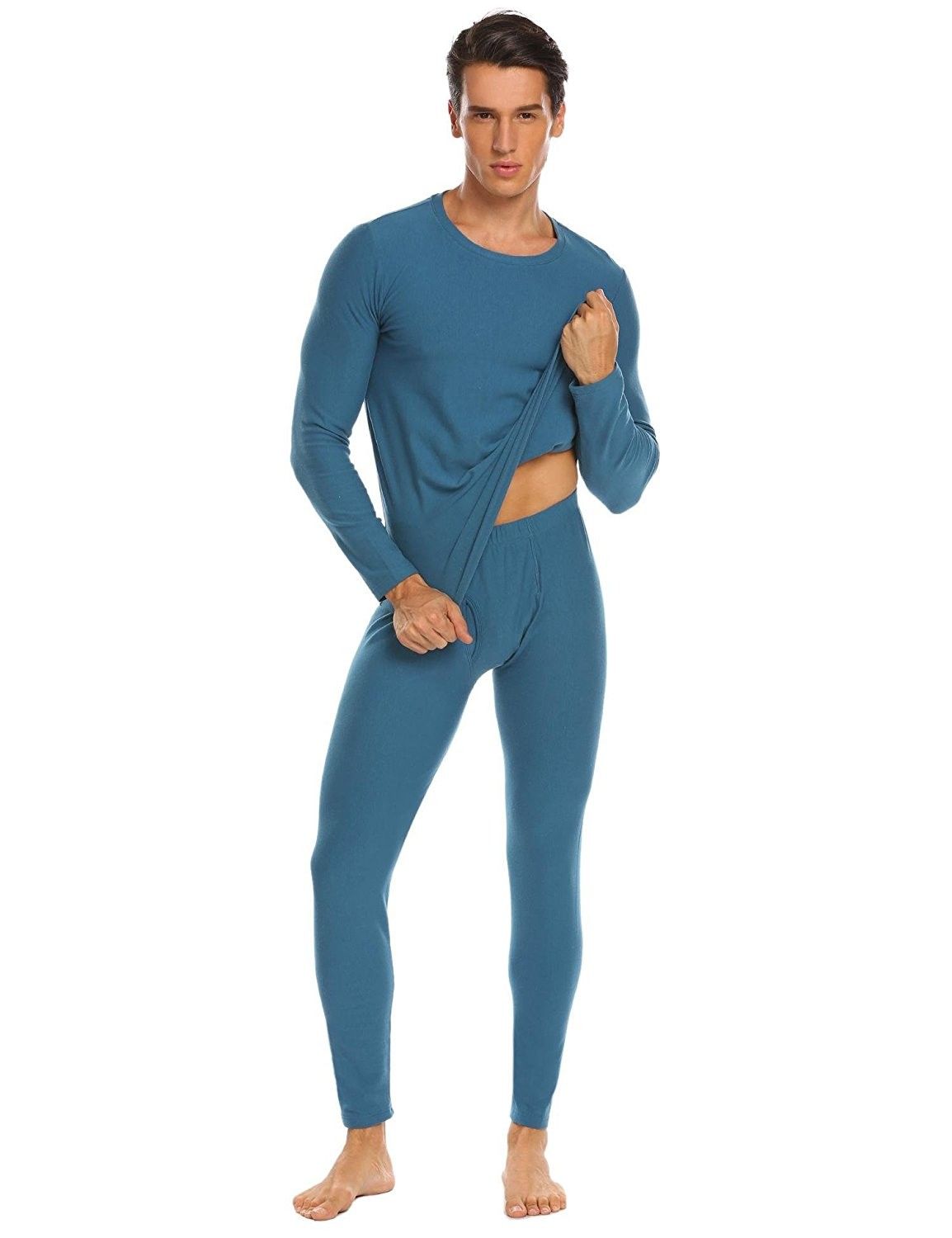 Men's Thermal Underwear Base Layer Running Pants Functional Long Johns  Bottom