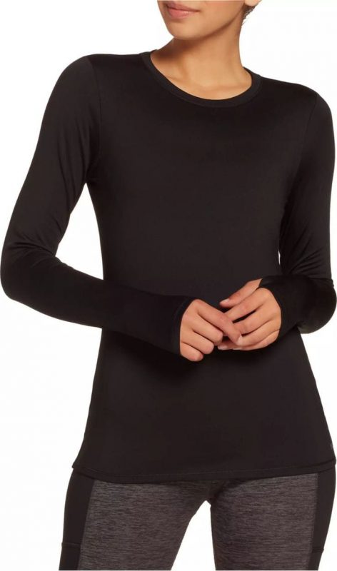 choose the correct fit for women's compression long sleeve in winter in winter