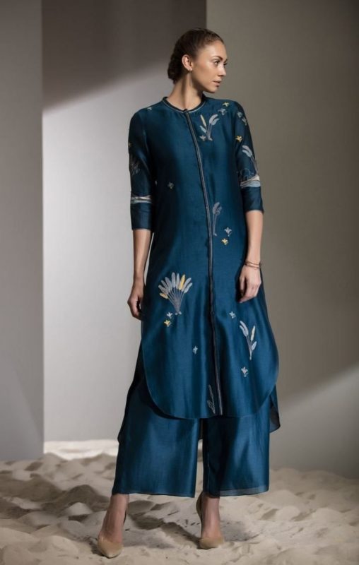 30 Latest Stylish Kurti Pant Design for Womens - Fashion Qween