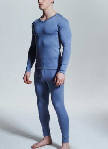 man in thermal clothes