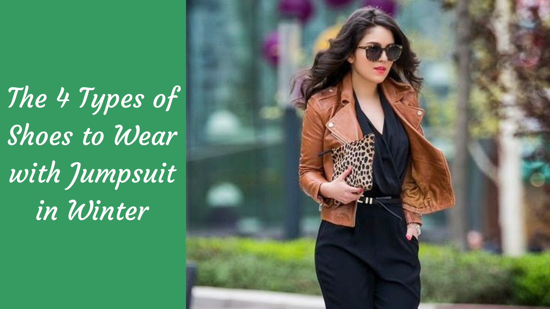 The 4 Types of Shoes to Wear with Jumpsuit in Winter - The Kosha Journal