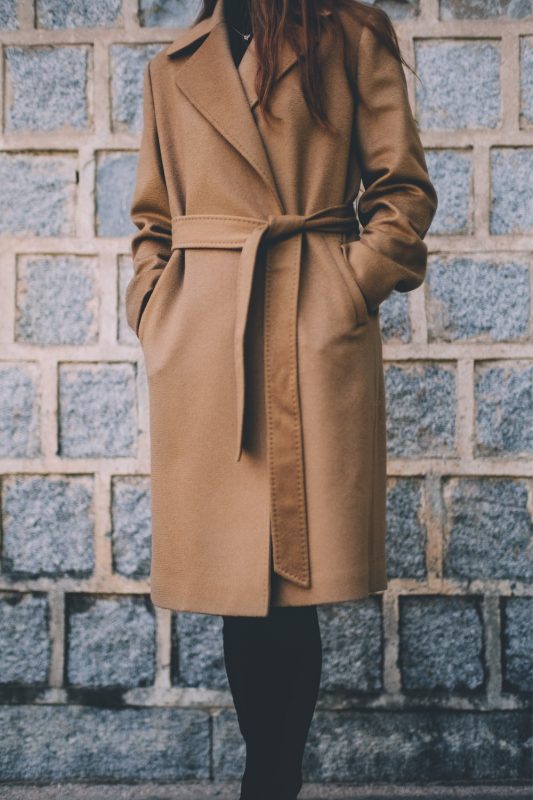 trench coats as winter wear for girl