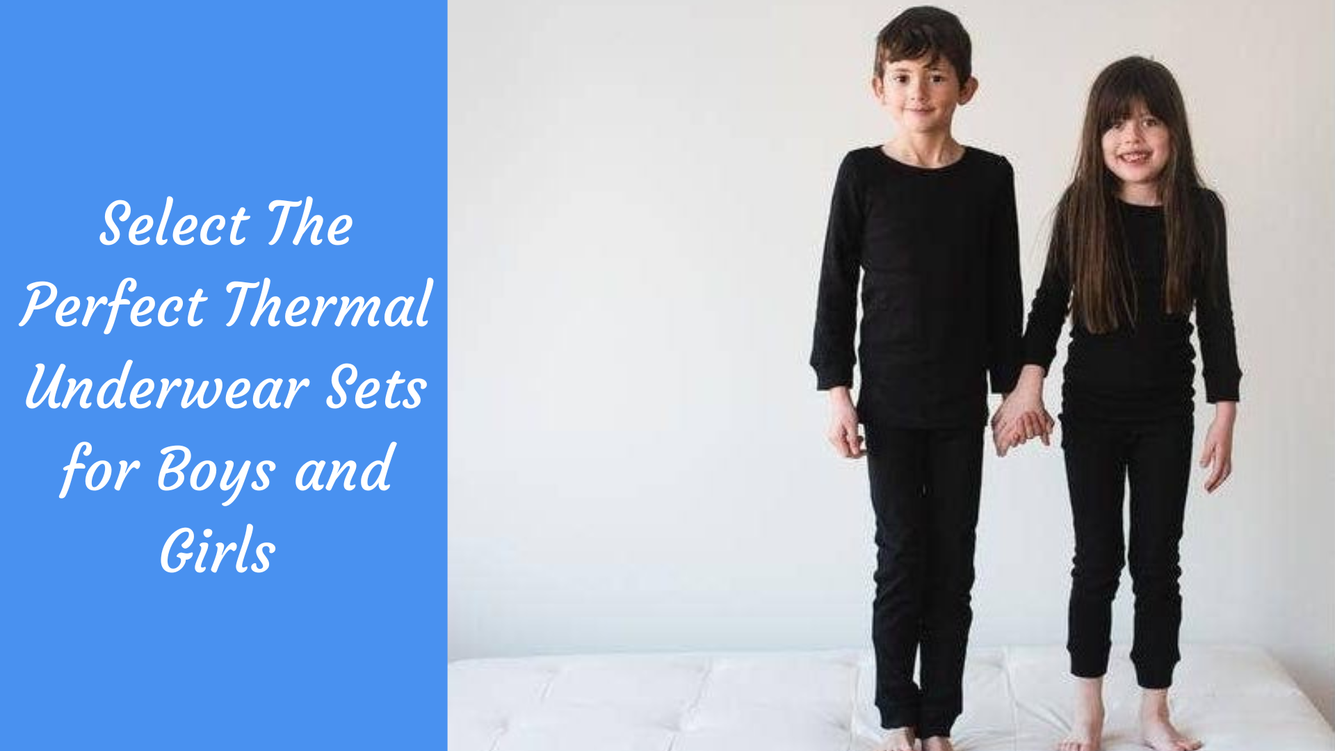 thermal underwear sets for boys and girls