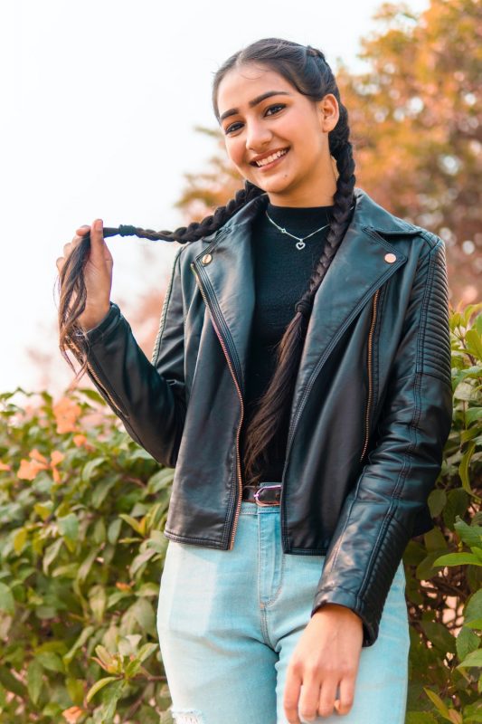 leather jacket as india winter wear