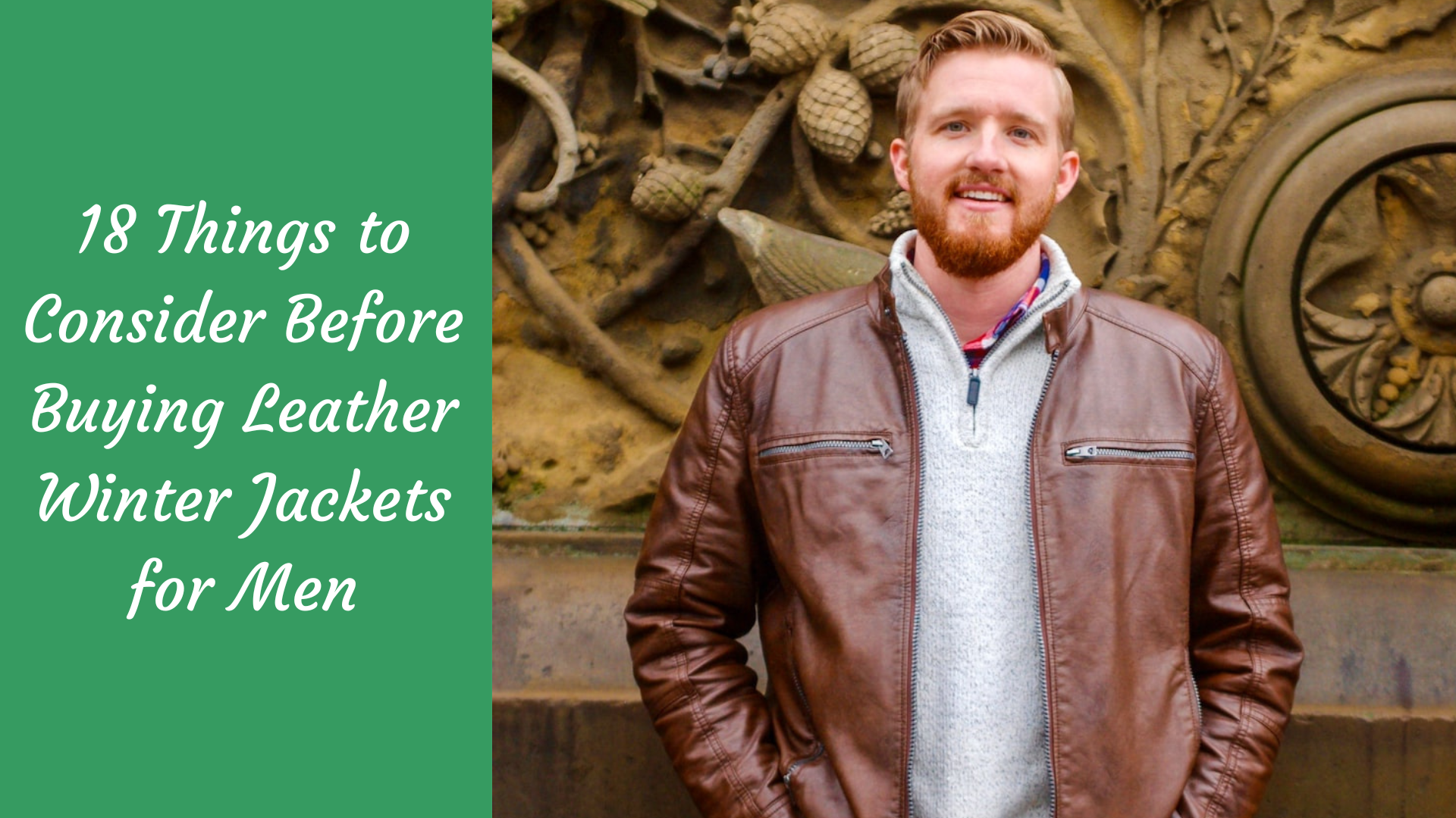 5 Essentials to Learn About a Leather Jacket for Men in Winter - The Kosha  Journal