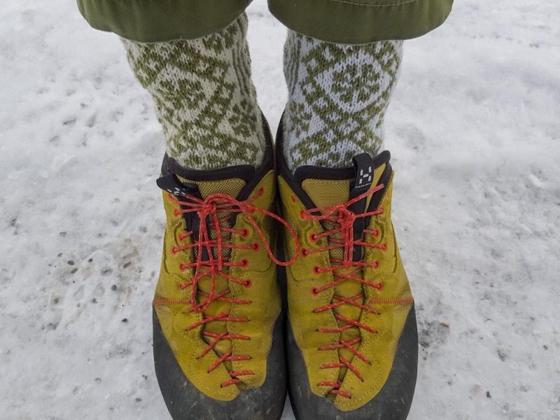socks for Iceland winter trip