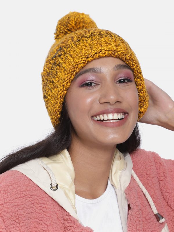 yellow beanie for a woman's classy winter dresses outfits