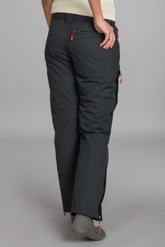 black coloured winter pants for women