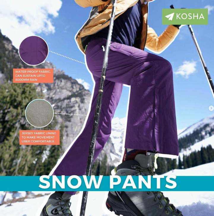 snow pant for korean weather